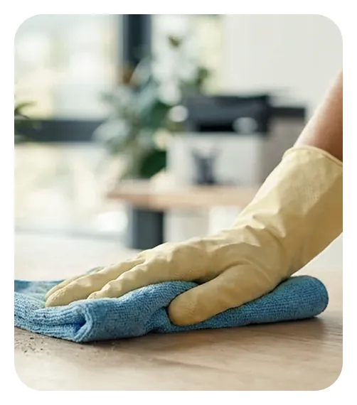 Sprzątanie powierzchni biurowej